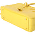 Prada Saffiano Lux Bowler Satchel Bag Girasole Yellow